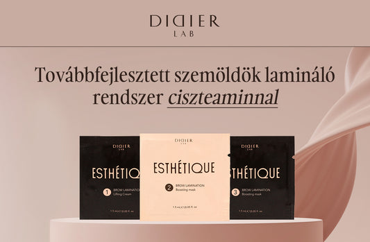 Kíméletes szemöldöklaminálás innovatív formulánkkal