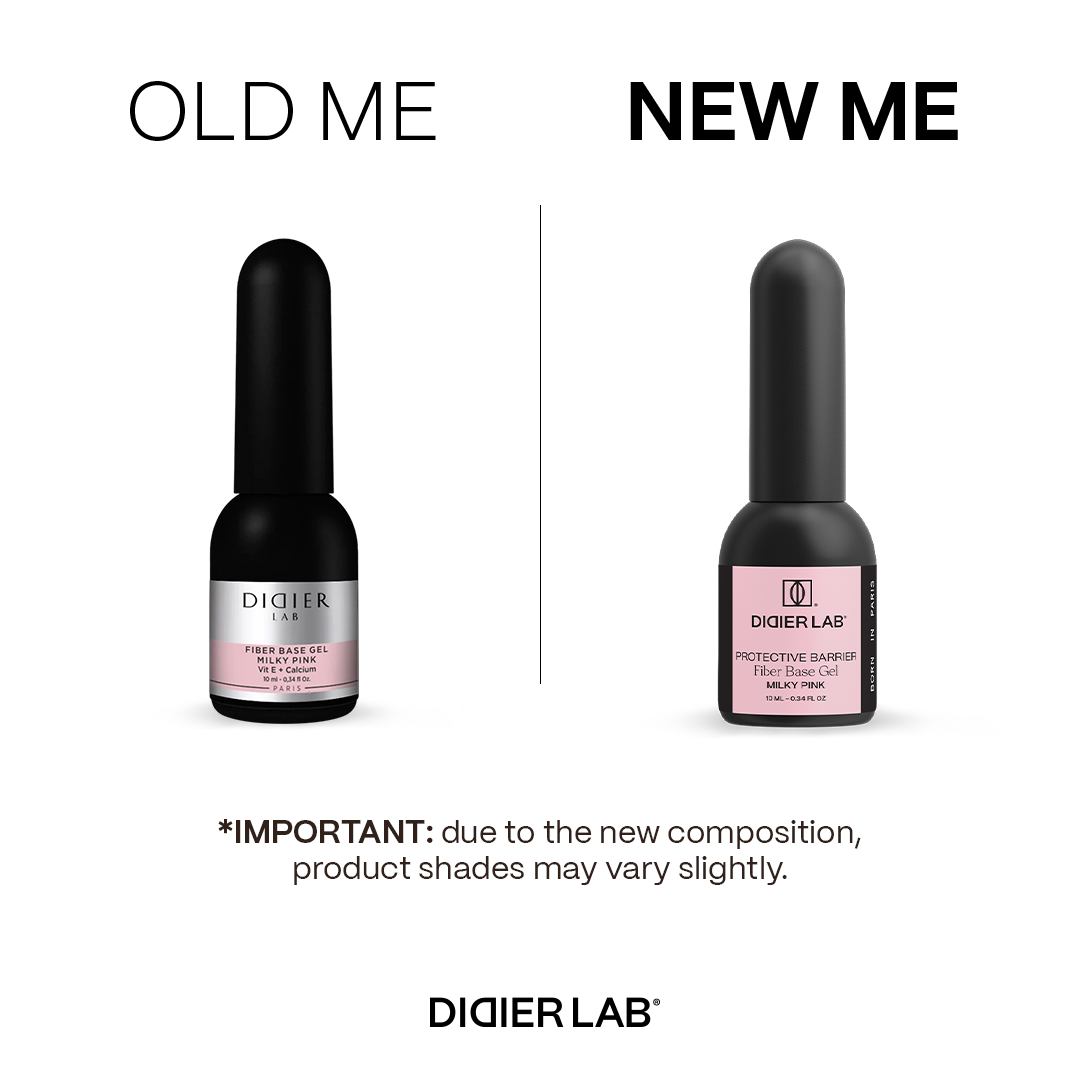 Didier Lab "Smart Fiber Base" üvegszálas alapozó zselé, Milky Pink, 10ml