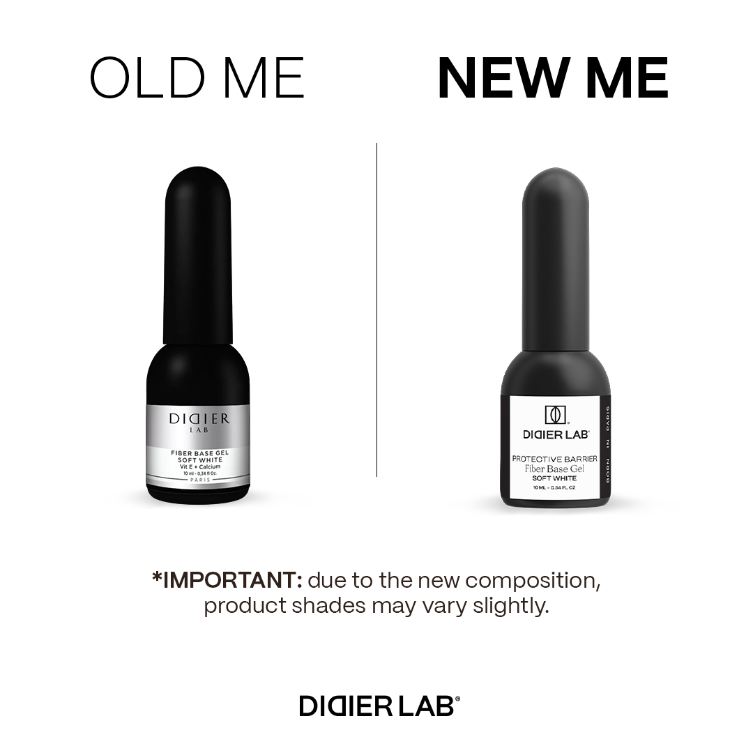 Didier Lab "Smart Fiber Base" üvegszálas alapozó zselé, Soft White, 10ml