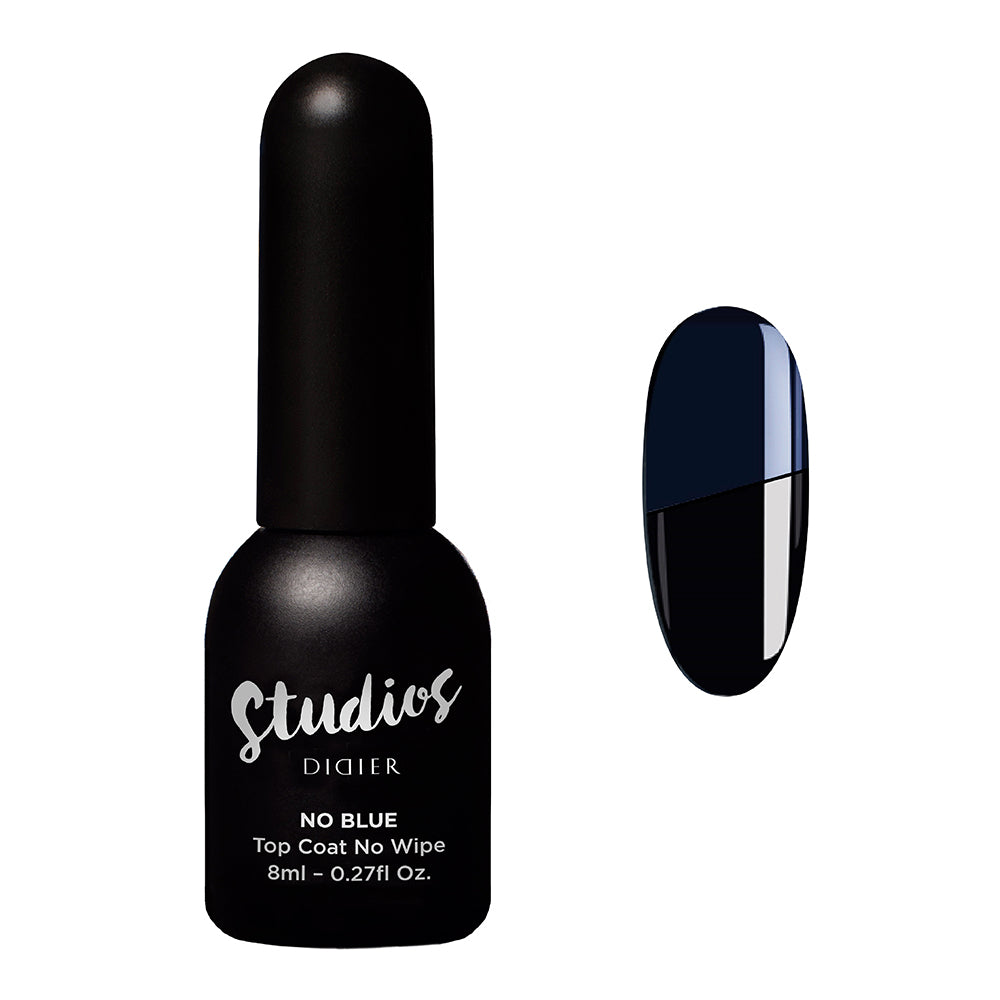 Studios Didier Top Coat No Blue - kékes árnyalat nélküli fedőréteg, TPO&HEMA mentes, 10 ml