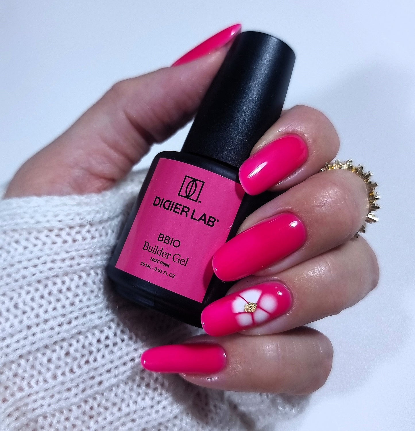 BBIO folyékony építőzselé, Hot Pink, 15ml