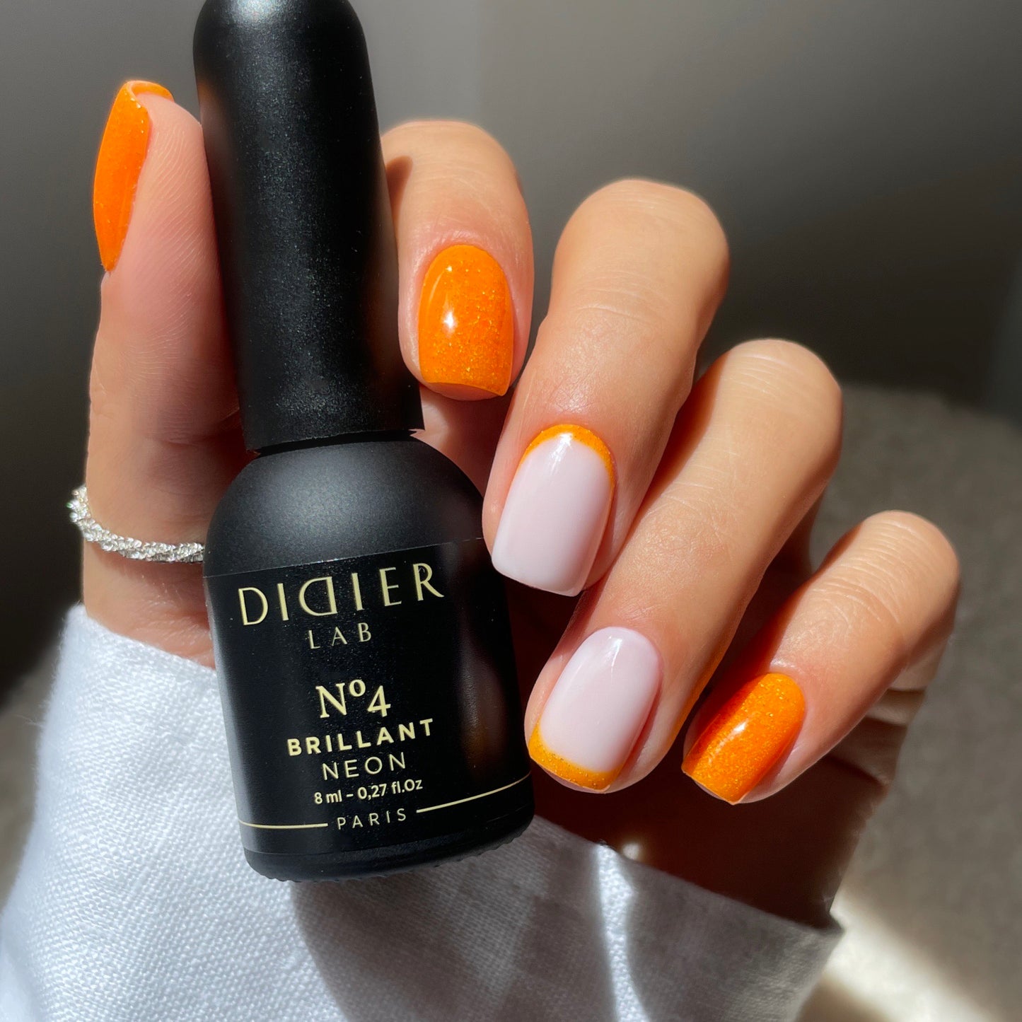 Didier Lab "Brillant NEON" gél lakk, No.4, 8ml
