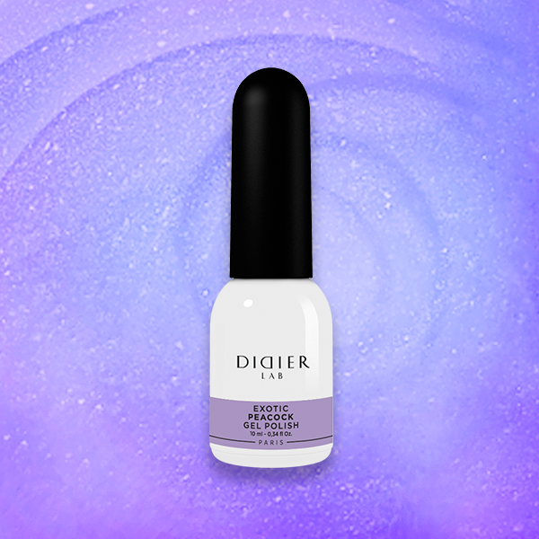 Didier Lab "Exotic" gél lakk Peacock, TPO&HEMA mentes, 10ml