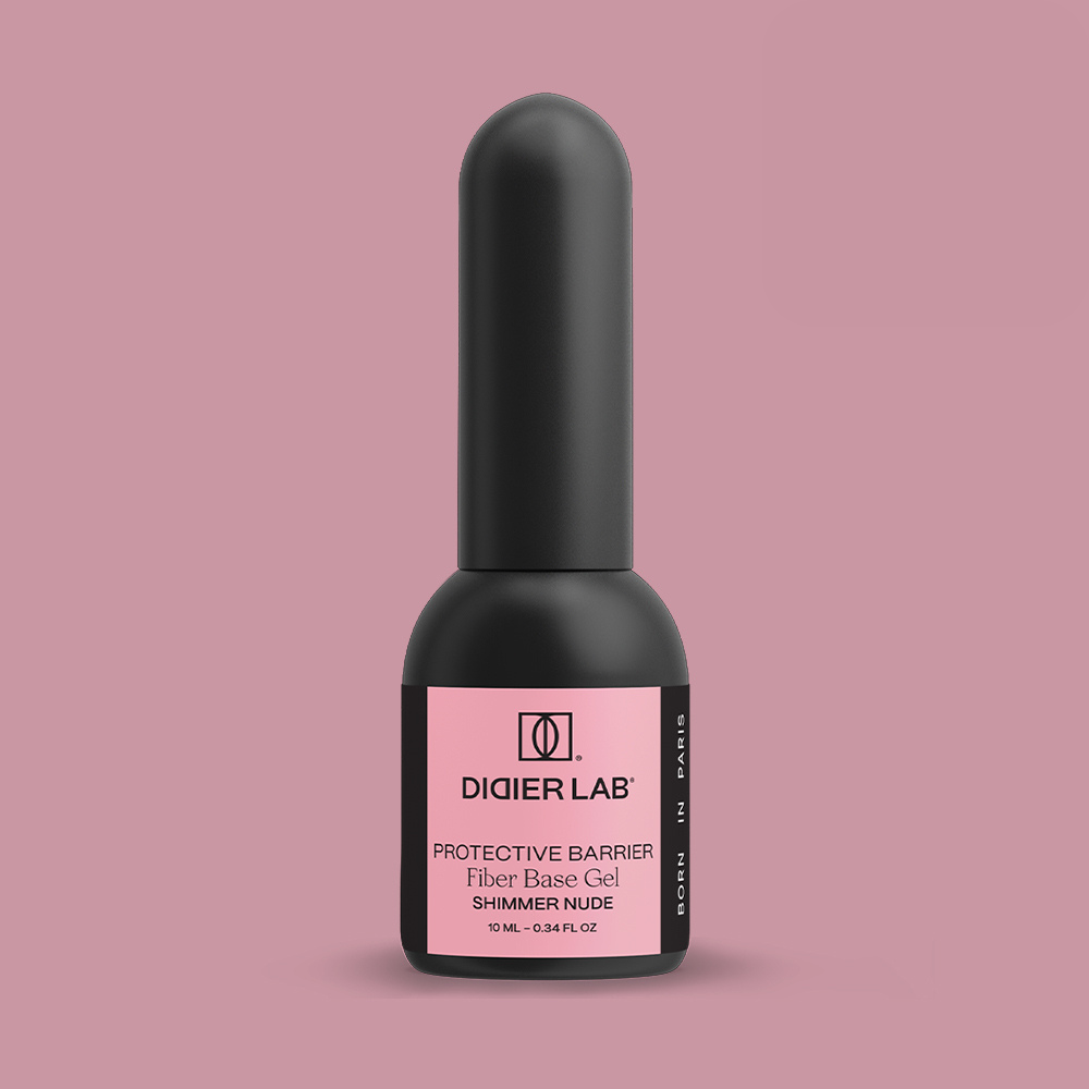 Didier Lab "Smart Fiber Base" üvegszálas alapozó zselé, Shimmer Nude, 10ml