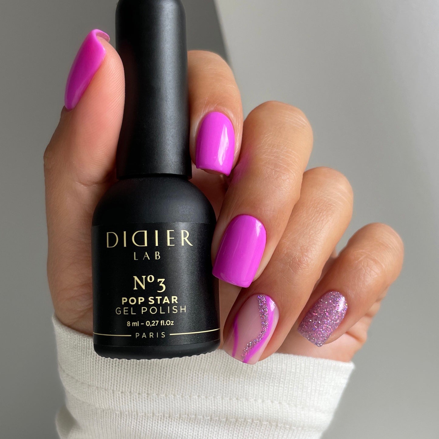 Didier Lab "Pop Star" No3, TPO&HEMA mentes, 8ml