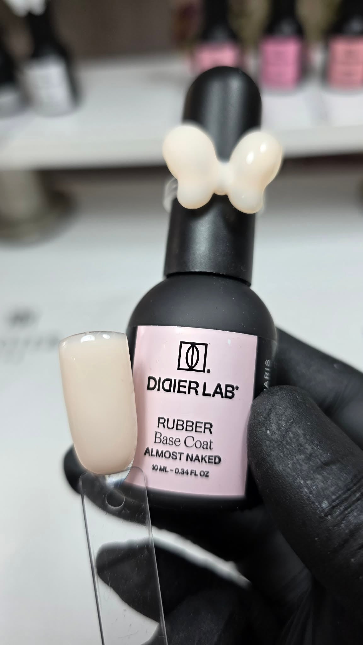 "Rubber Base" alapozó lakk valódi gumival, almost naked, 10ml