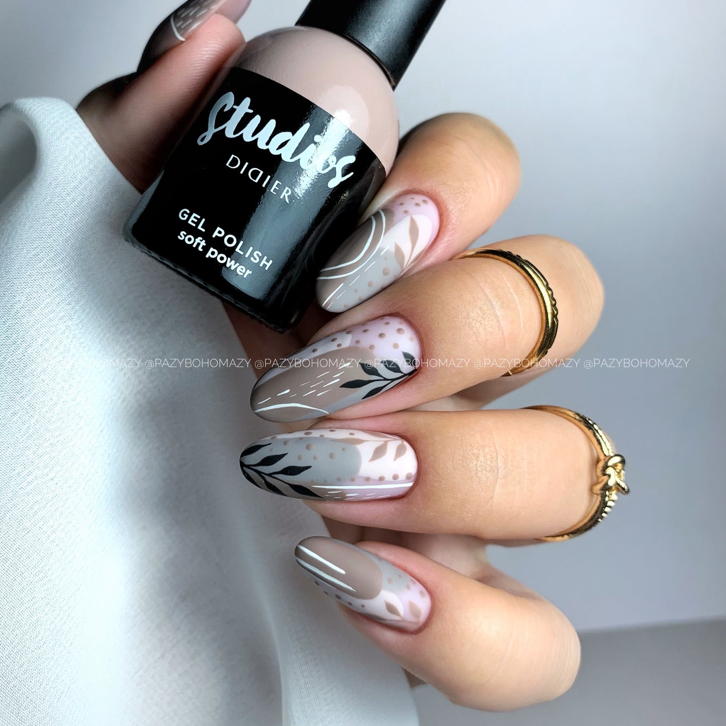 Studios Didier Hibrid Gél Lakk, Natural Girl, 8ml