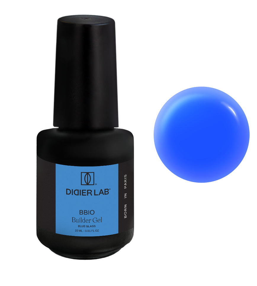 BBIO folyékony építőzselé, Blue Glass, 15ml