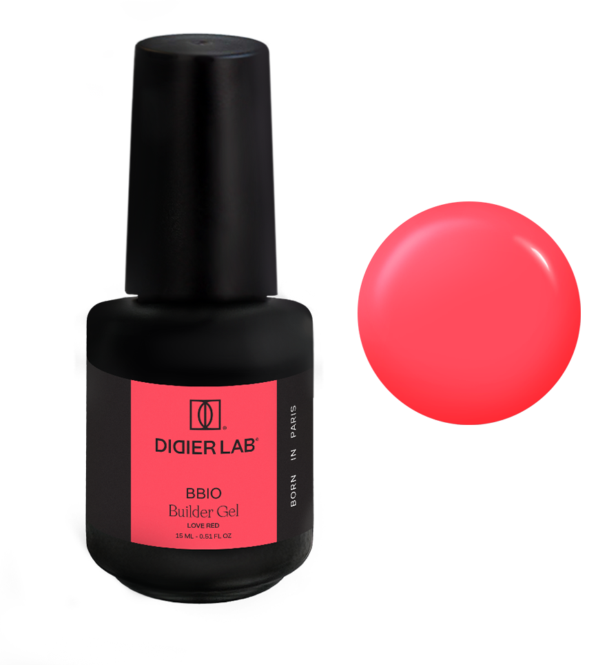 BBIO folyékony építőzselé, Love Red, 15ml