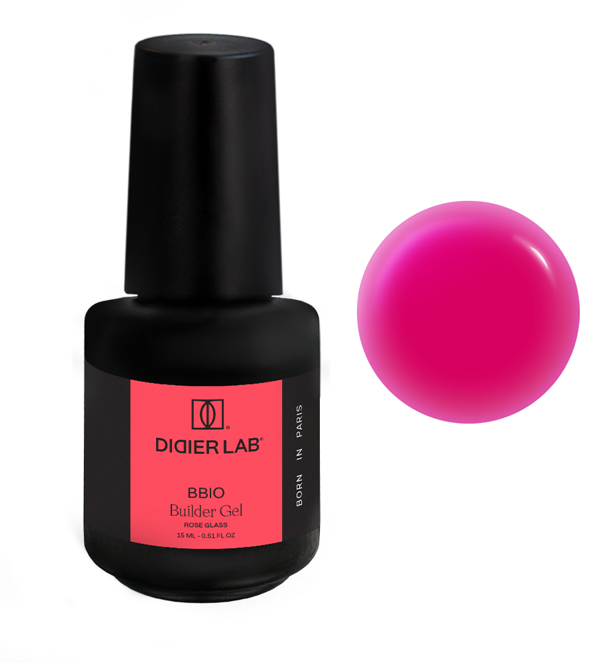 BBIO folyékony építőzselé, Rose Glass, 15ml