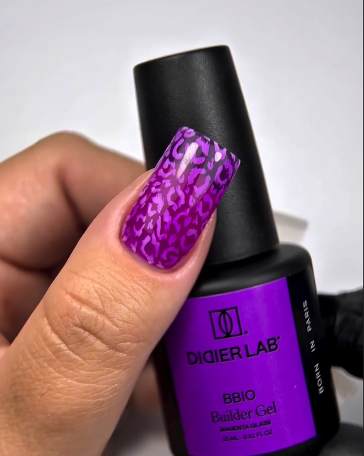 BBIO folyékony építőzselé, Magenta Glass, 15ml