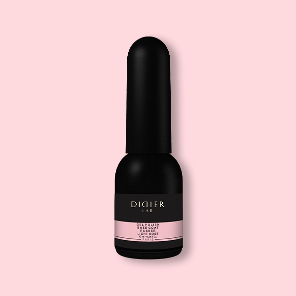 "Rubber Base" alapozó lakk valódi gumival, light rose, 10ml