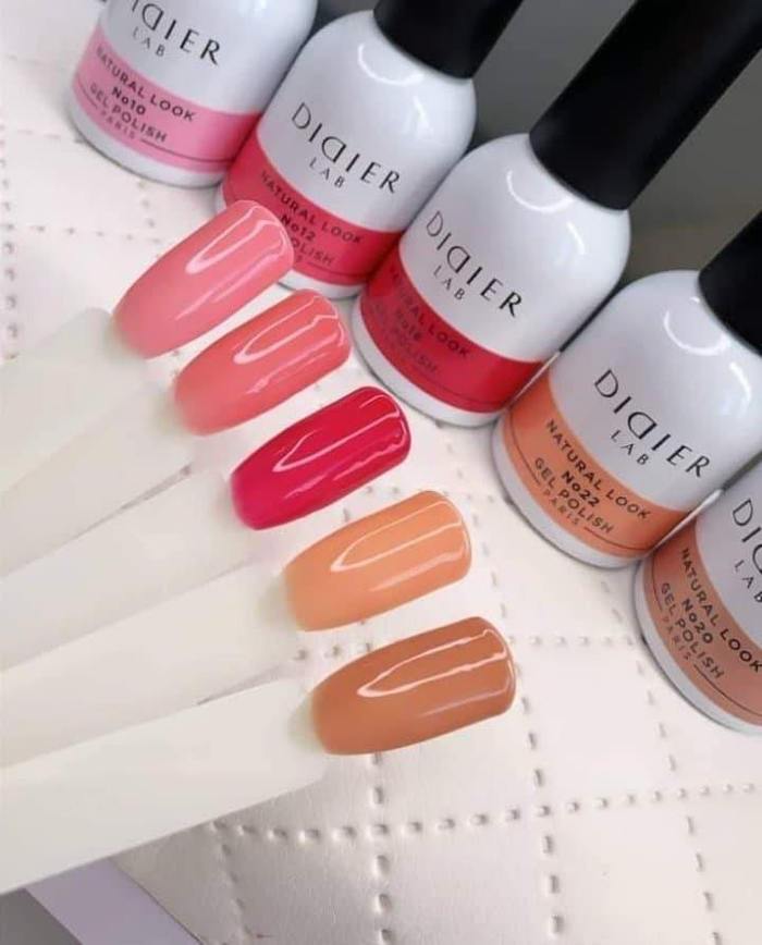 Didier Lab "Natural Look" Hibrid Gél Lakk, No.12, 10 ml