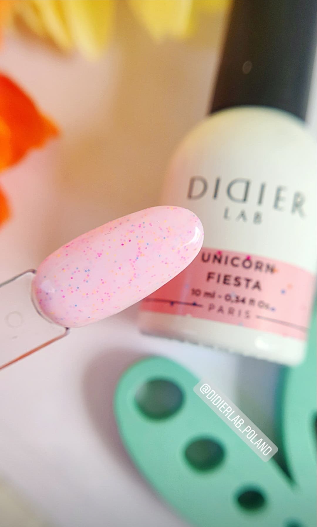 Didier Lab "Unicorn" gél lakk, Fiesta, 10 ml