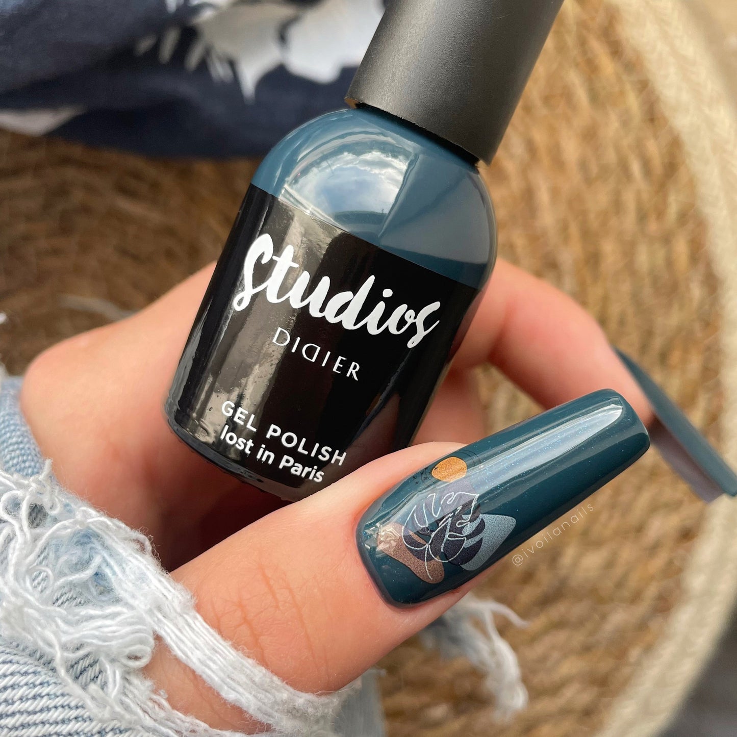 Studios Didier Hibrid Gél Lakk, Lost in Paris, 8ml