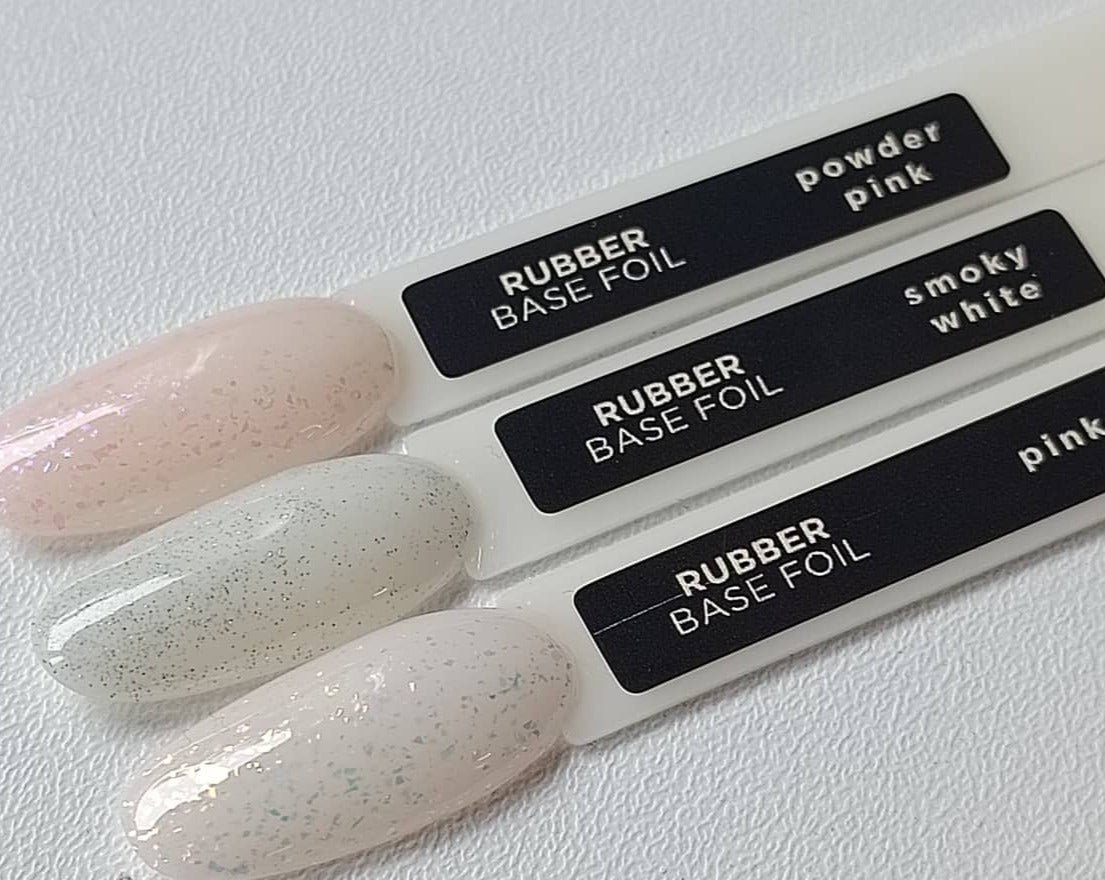 Didier Lab Rubber Base Foil, Powder Pink, 10ml