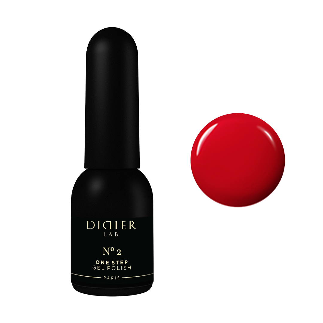 Didier Lab "One Step" 3 az 1-ben Hibrid Gél Lakk, No.2, 10ml