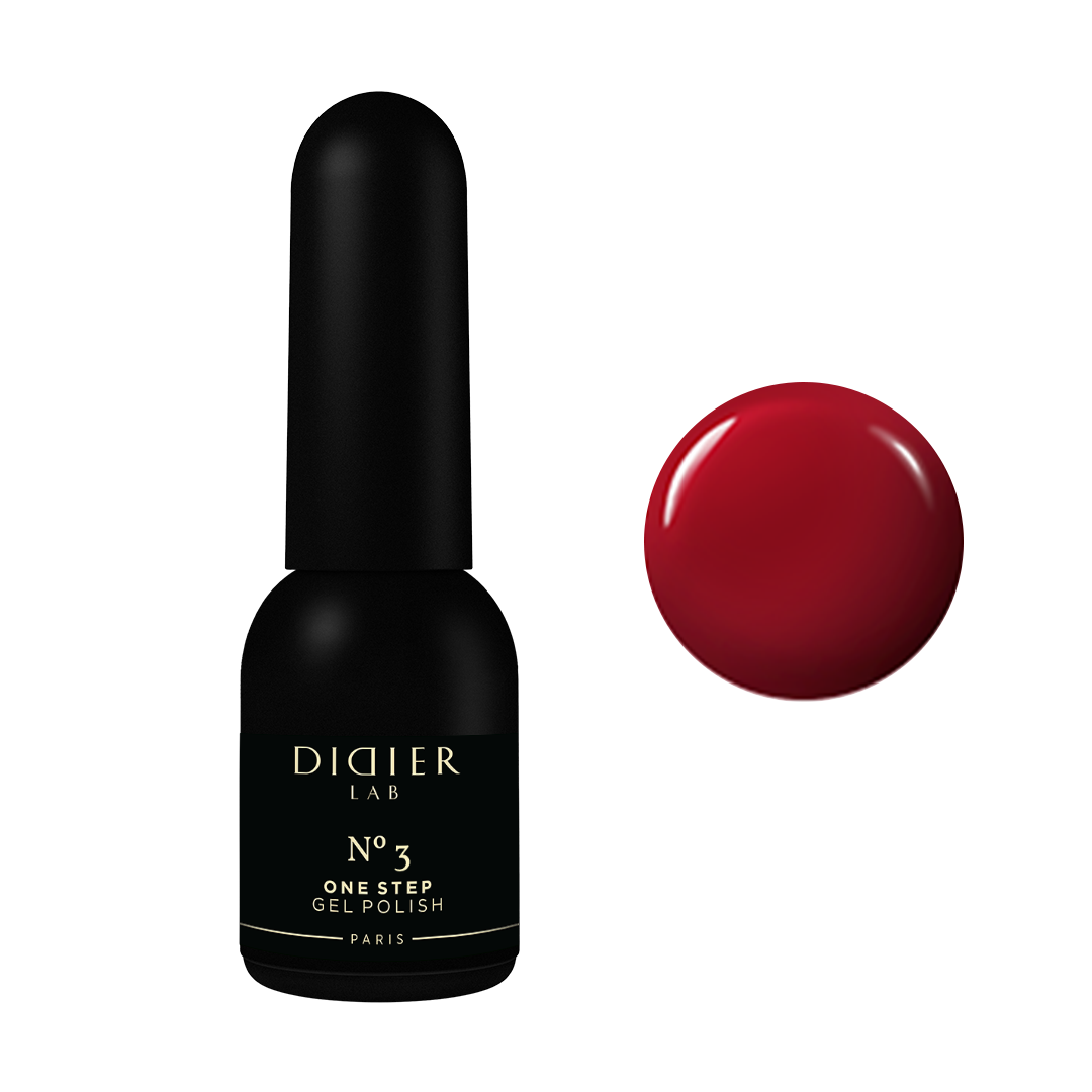 Didier Lab "One Step" 3 az 1-ben Hibrid Gél Lakk, No.3, 10ml