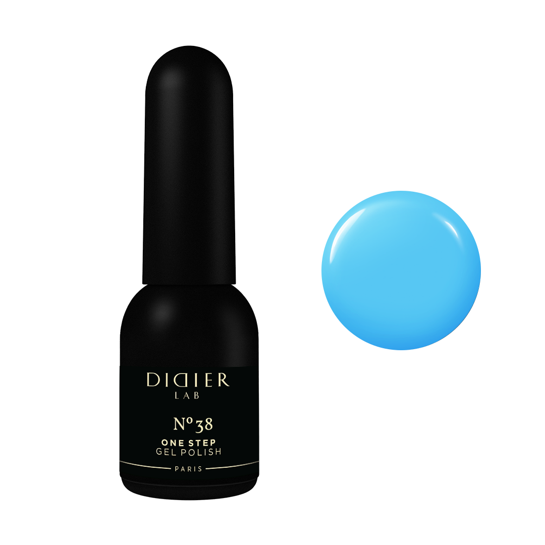 Didier Lab "One Step" 3 az 1-ben Hibrid Gél Lakk, No.38, 10ml