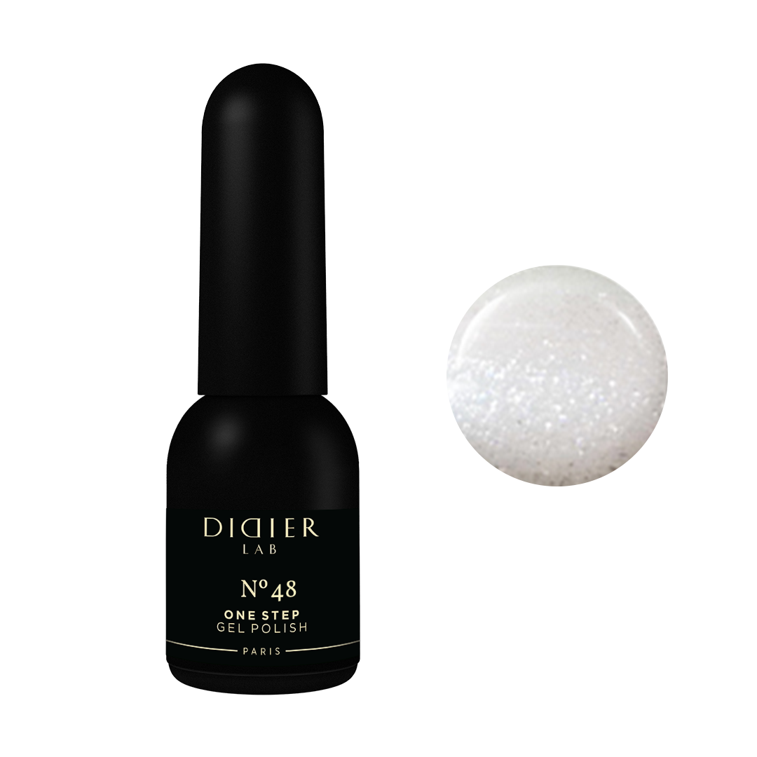 Didier Lab "One Step" 3 az 1-ben Hibrid Gél Lakk, No.48, 10ml