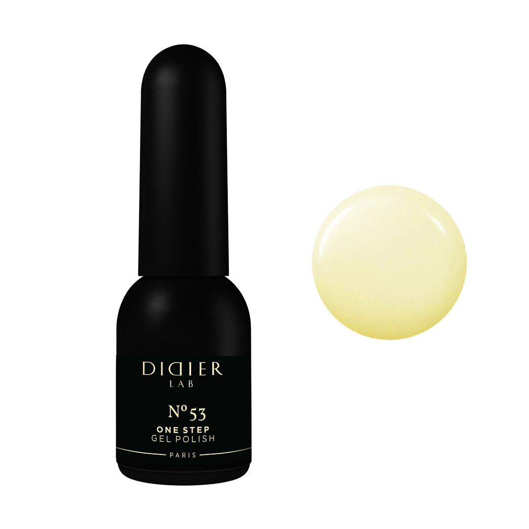 Didier Lab "One Step" 3 az 1-ben Hibrid Gél Lakk, No.53, 10ml