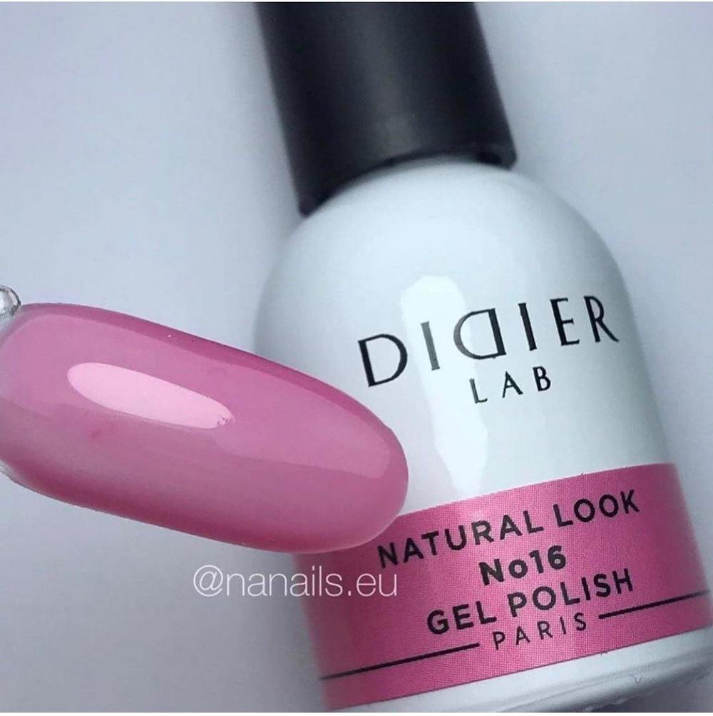 Didier Lab "Natural Look" Hibrid Gél Lakk, No.16, 10 ml