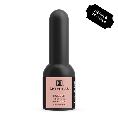 Rubber Base gél lakk alap valódi gumival, Stay Neutral, 10ml