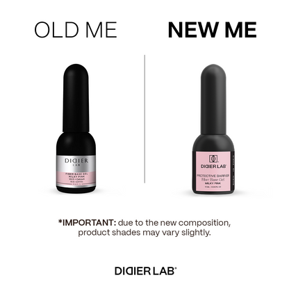 Didier Lab "Smart Fiber Base" üvegszálas alapozó zselé, Milky Pink, 10ml