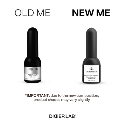 Didier Lab "Smart Fiber Base" üvegszálas alapozó zselé, Soft White, 10ml