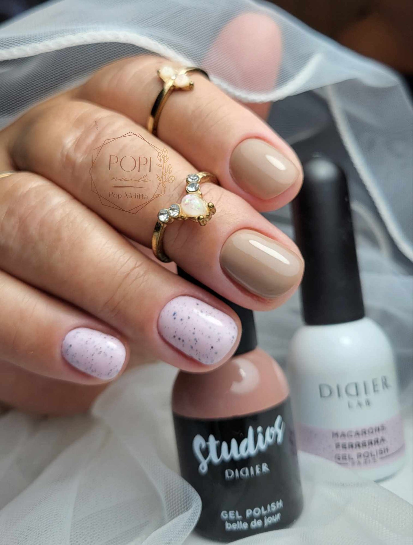 Studios Didier Hibrid Gél Lakk, Belle de Jour, 8 ml