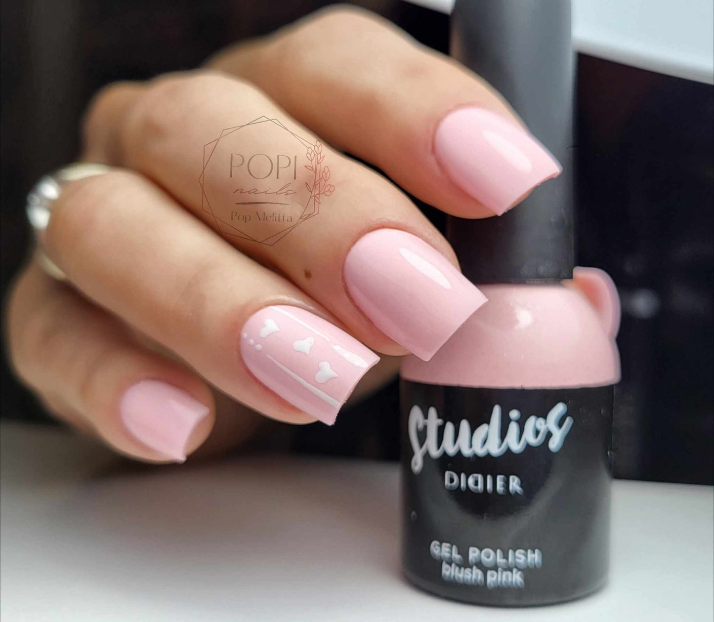 Studios Didier Hibrid Gél Lakk, Blush Pink, 8ml