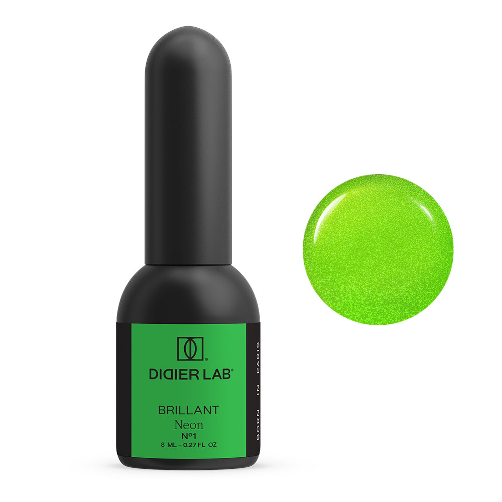 Didier Lab "Brillant NEON" gél lakk, No.1, 8ml