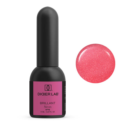 Didier Lab "Brillant NEON" gél lakk, No.6, 8ml