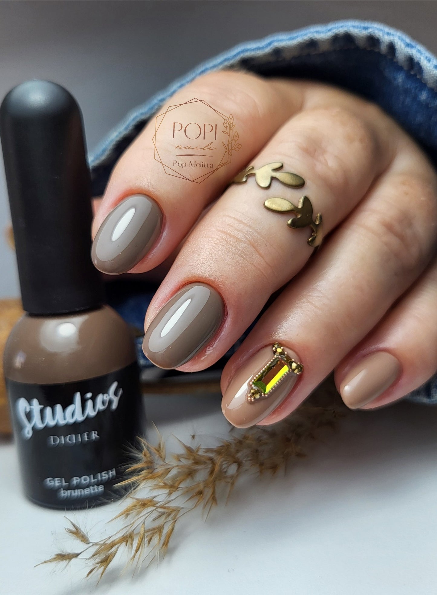 Studios Didier Hibrid Gél Lakk, Brunette, 8ml