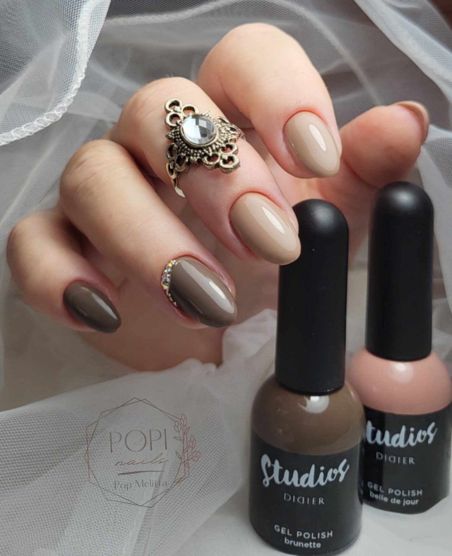 Studios Didier Hibrid Gél Lakk, Belle de Jour, 8 ml