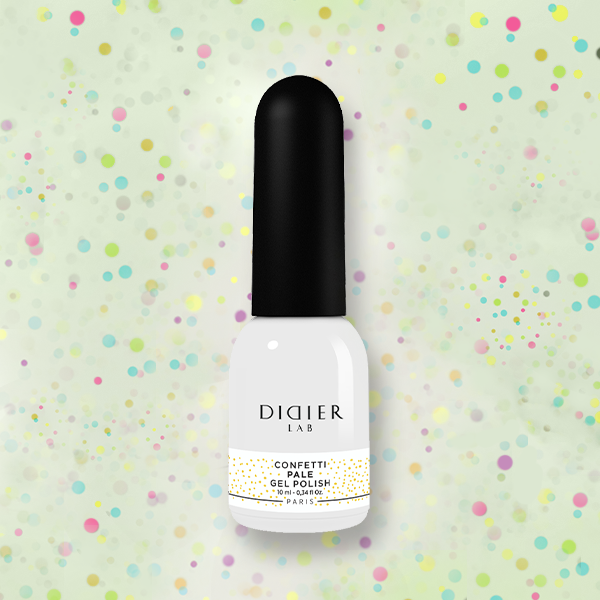 Didier Lab "Confetti" Gél Lakk, Pale