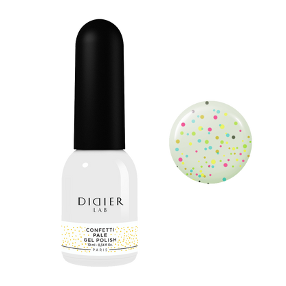 Didier Lab "Confetti" Gél Lakk, Pale