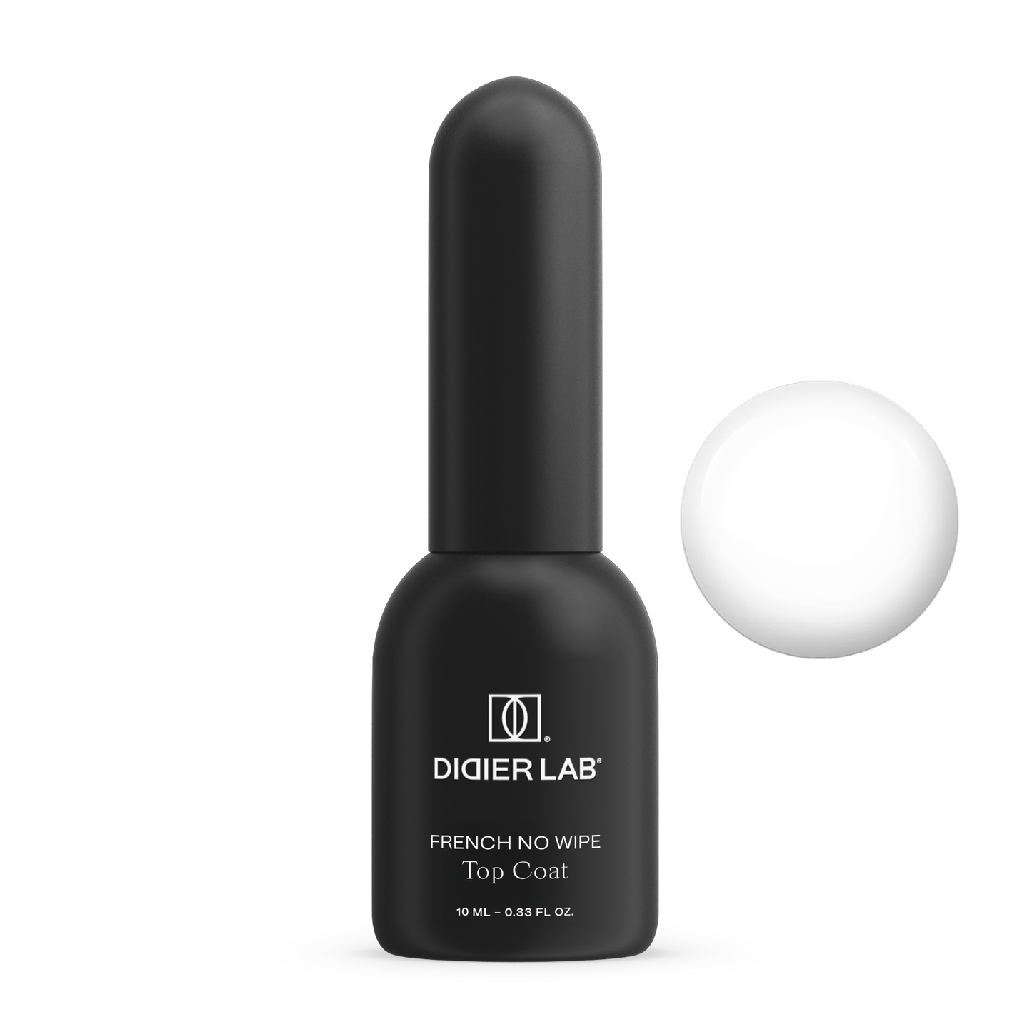 French No Wipe Top Coat – HEMA- és TPO-mentes | Fedőlakk francia manikűrhöz és nail arthoz