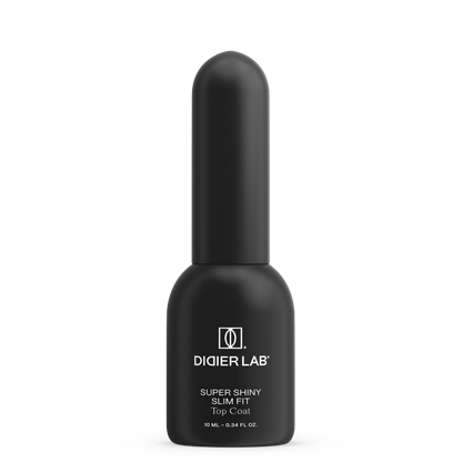 Super Shiny Slim Fit Top Coat No Wipe, ultravékony, tükörfényes fényzselé, 10 ml