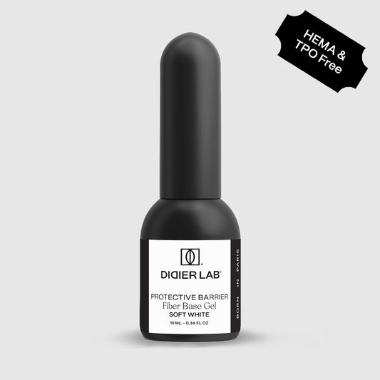 Didier Lab "Smart Fiber Base" üvegszálas alapozó zselé, Soft White, 10ml