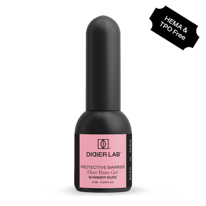 Didier Lab "Smart Fiber Base" üvegszálas alapozó zselé, Shimmer Nude, 10ml