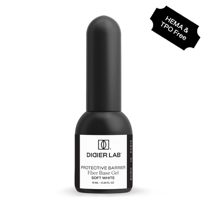 Didier Lab "Smart Fiber Base" üvegszálas alapozó zselé, Soft White, 10ml