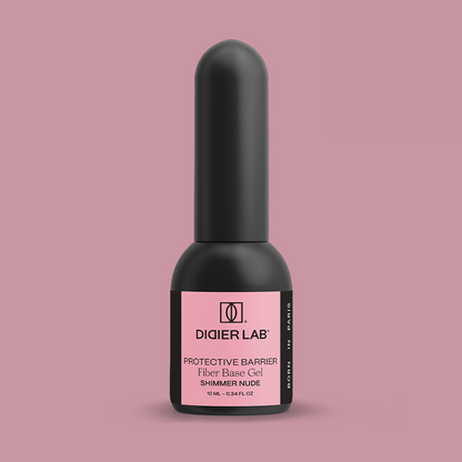 Didier Lab "Smart Fiber Base" üvegszálas alapozó zselé, Shimmer Nude, 10ml