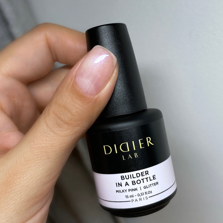 Gel de Construction BBIO Pink Mask Glitter Didier Lab 15ml main image 1