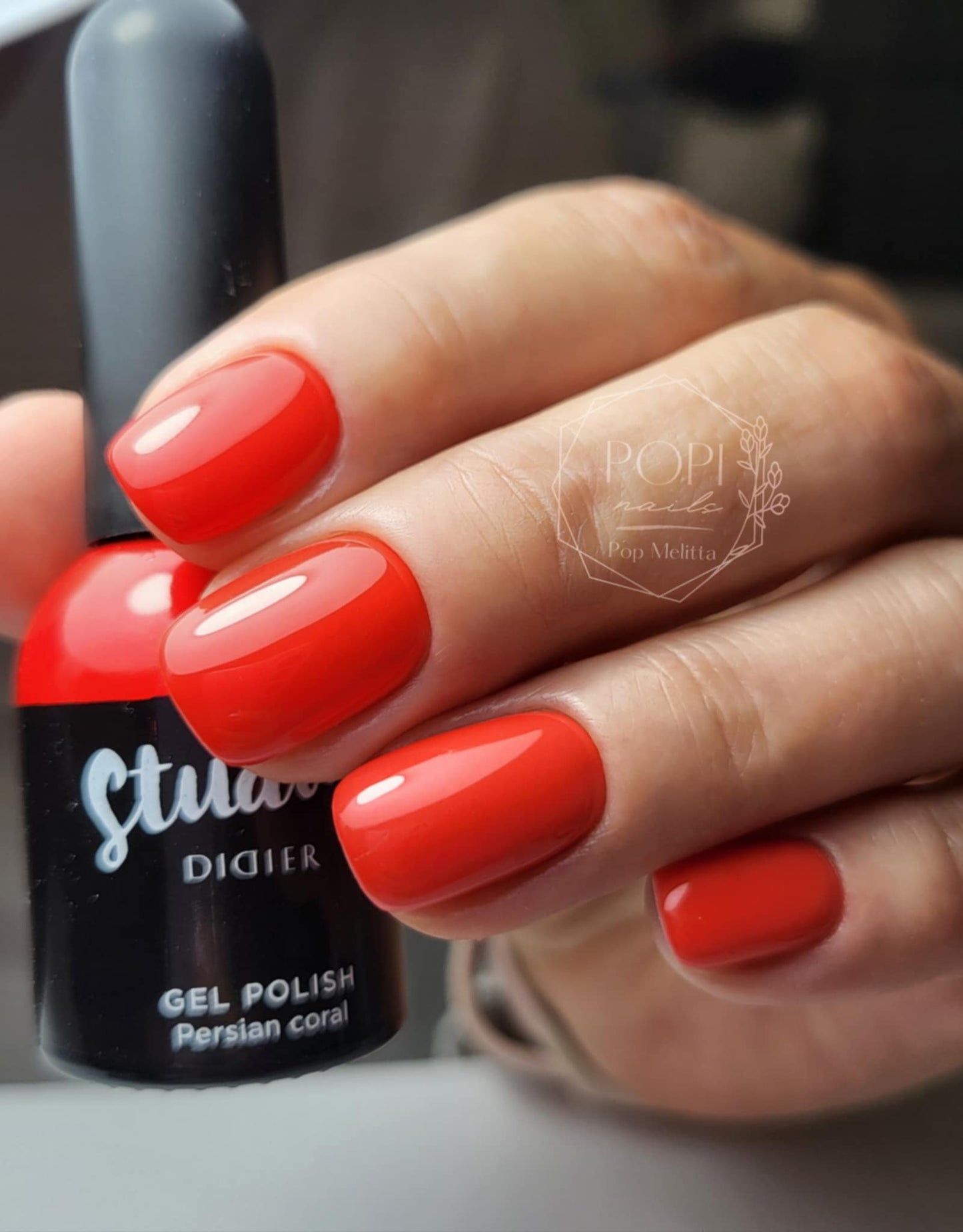 Studios Didier Hibrid Gél Lakk, Persian coral, 8ml