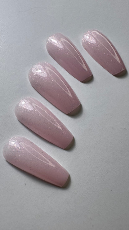 Didier Lab Top Coat Glitter No Wipe glitteres fedőlakk, Pink, 10ml