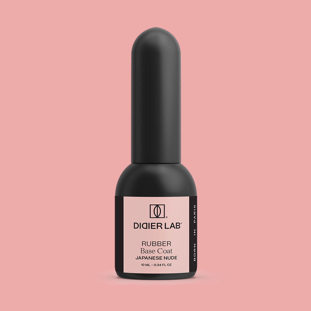 Rubber Base gél lakk alap valódi gumival, Japanese Nude, 10ml