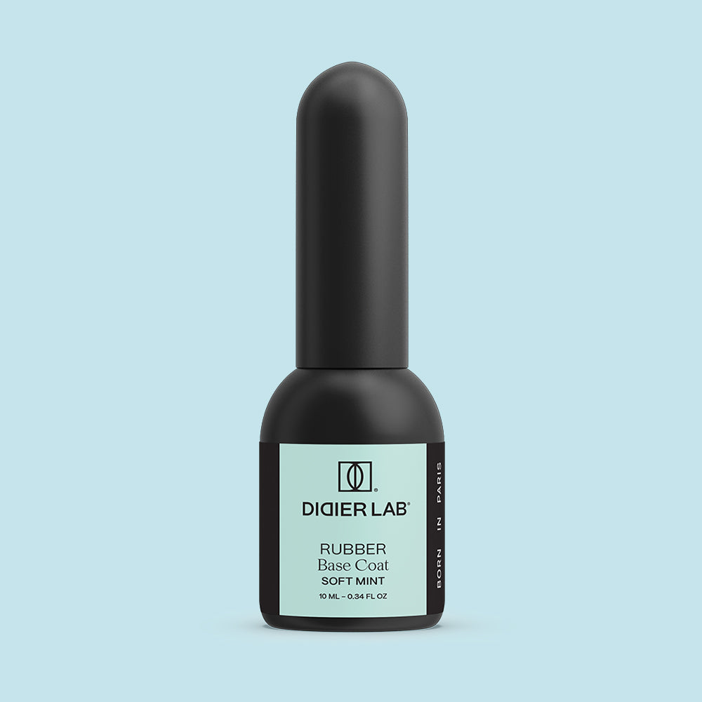 Rubber Base gél lakk alap valódi gumival, Soft Mint, 10ml