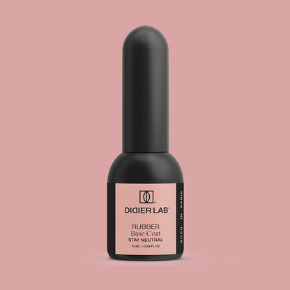 Rubber Base gél lakk alap valódi gumival, Stay Neutral, 10ml