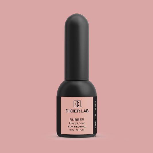 Rubber Base gél lakk alap valódi gumival, Stay Neutral, 10ml